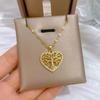 Fashion Romantic Love Life Tree Pendant Necklaces for Women Girls Stainless Steel Chain Jewelry Accessories Gifts for Lover