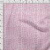 oneOone Tecido de algodão Flex Blush Pink Snake Animal Skin Craft Projetos Decoração Tecido Impresso Por Metro 40 Polegadas