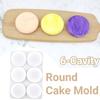 Flat Bottom Silicone Soap Mold Dome Shape Soap Making Mold Round Silicone Mold  Dessert Mousse