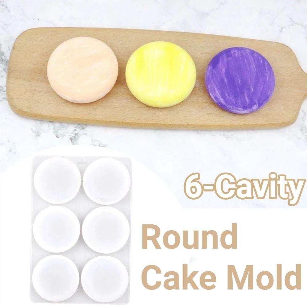 Flat Bottom Silicone Soap Mold Dome Shape Soap Making Mold Round Silicone Mold  Dessert Mousse