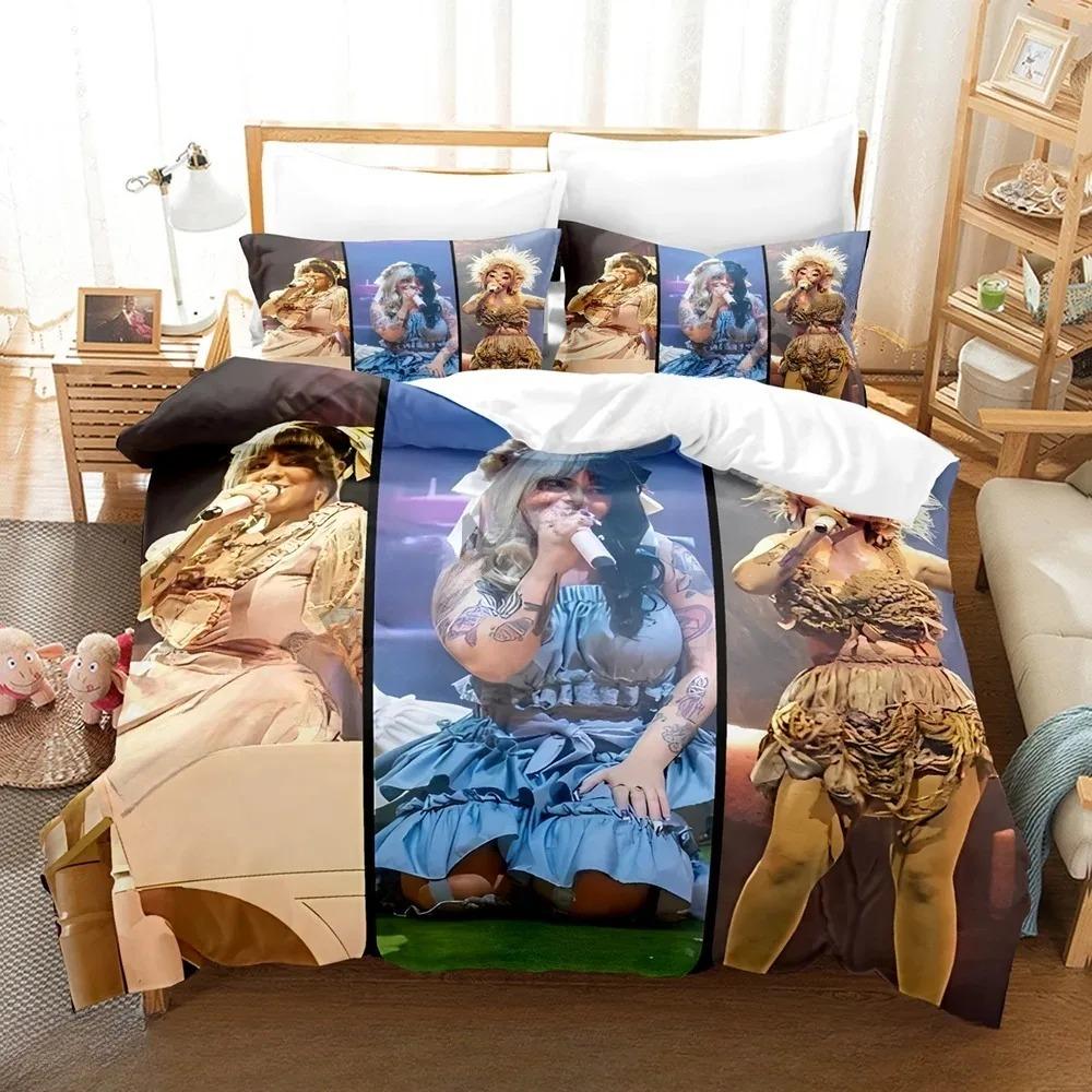 2026 New Exquisite Singer Melanie Martinez Bedding Set, Includes Large and King Size Bedding, Perfect Holiday Gift