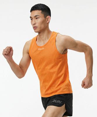 [DeuxFishing] Wesentliches Lauf-Singlet Aktiv Orange [Versand aus Korea] 100% Authentisch