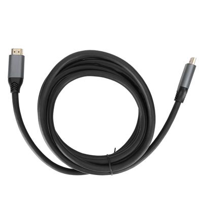 HDMI auf HDMI Adapterkabel Drahtleitung Stabiles Zubehör Übertragung Mehrfachschirmung 3 Meter