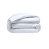 Housse De Couette - 220 X 240 Cm - Percale De Coton Lavé - Blanc Nuage - Hypoallergénique