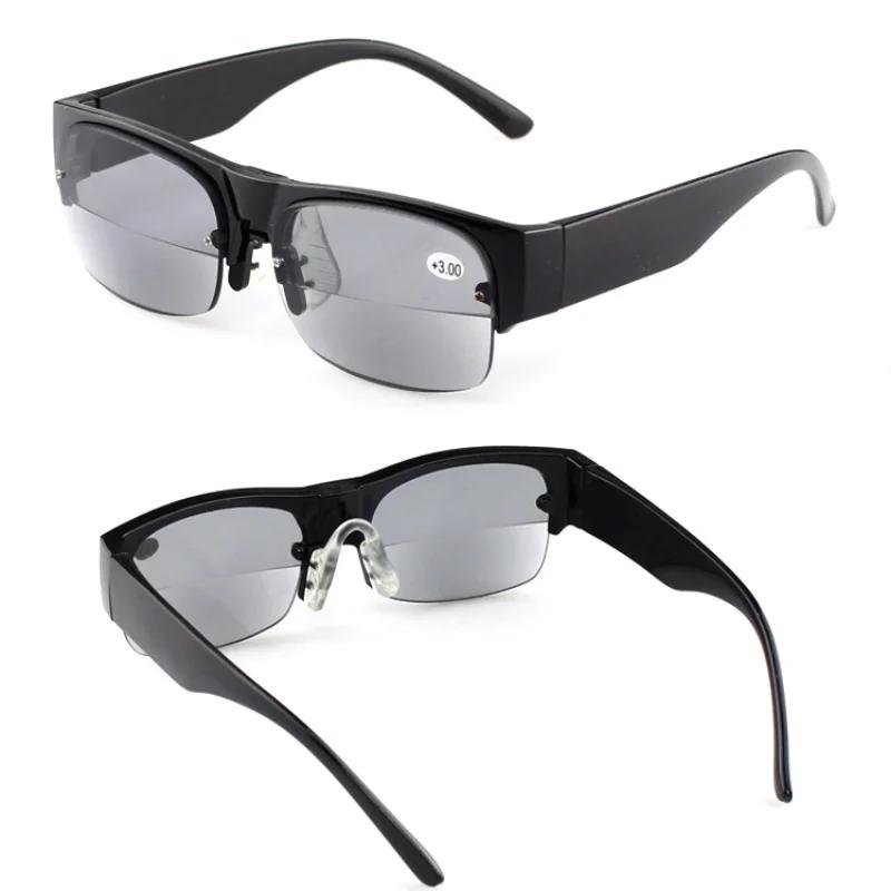 Bifocal Reading Glasses Men Women Presbyopic Sunglasses Far Near Vision +1 0 to +4 0 Unisex Anti Reflective Eyewear