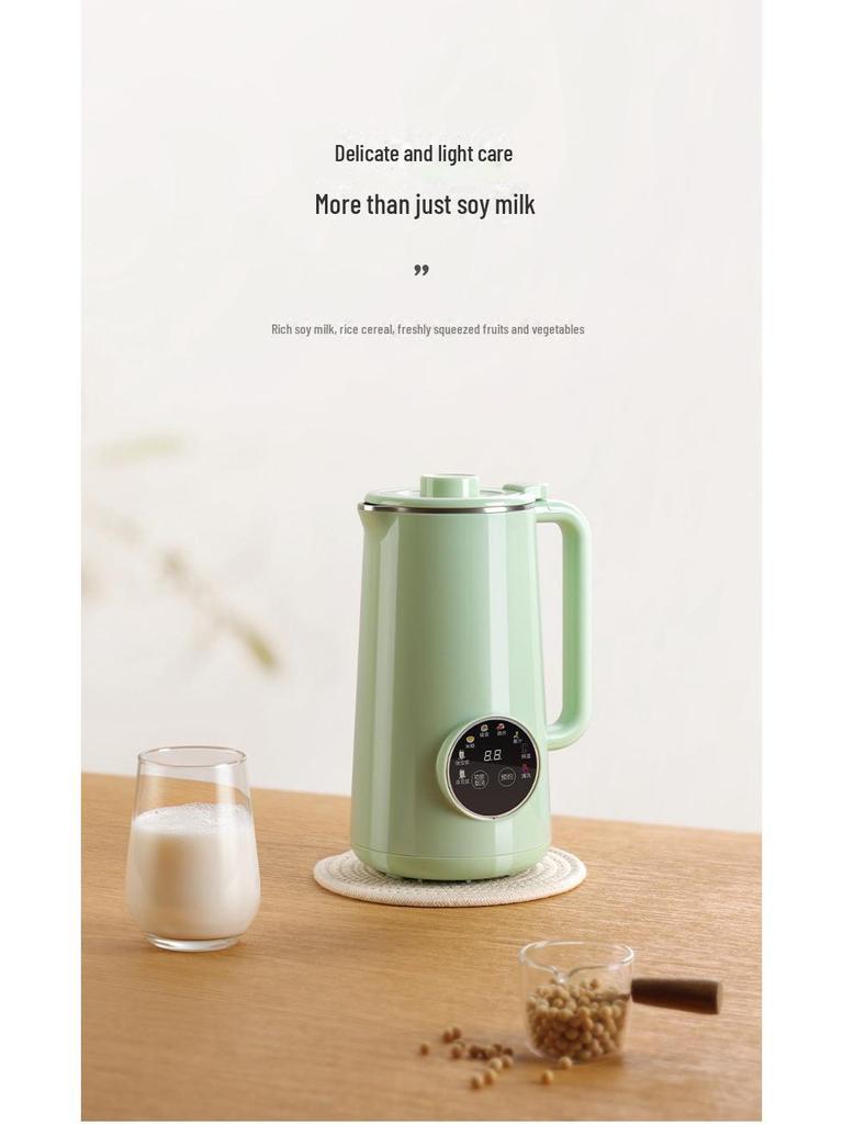 Kompakter 110V Sojamilchbereiter, Vollautomatisch, Ohne Kochen, für 1-2 Personen, US-Standard, Multifunktional für den Heimgebrauch