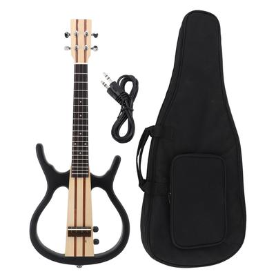 Elektrické ukulele A45 4strunné javorové dřevěné profesionální akustické ukulele pro hraní