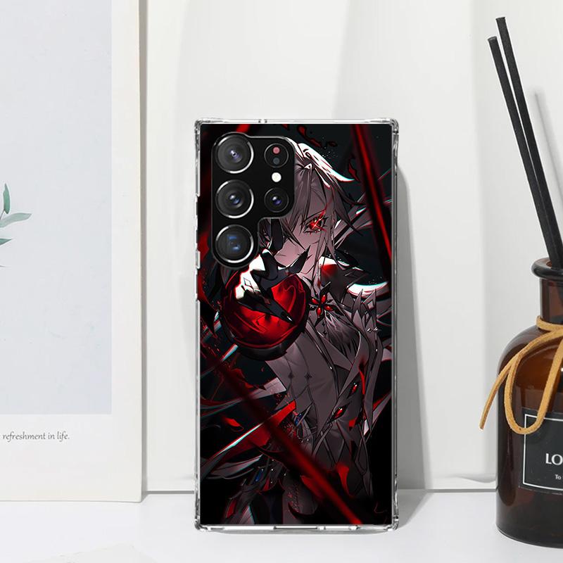 Arlecchino Genshin Impact Phone Case For Samsung Galaxy S26 S25 Edge S24 FE S23 S22 Ultra S21 Plus S20 + Art Fundas Back Cover G