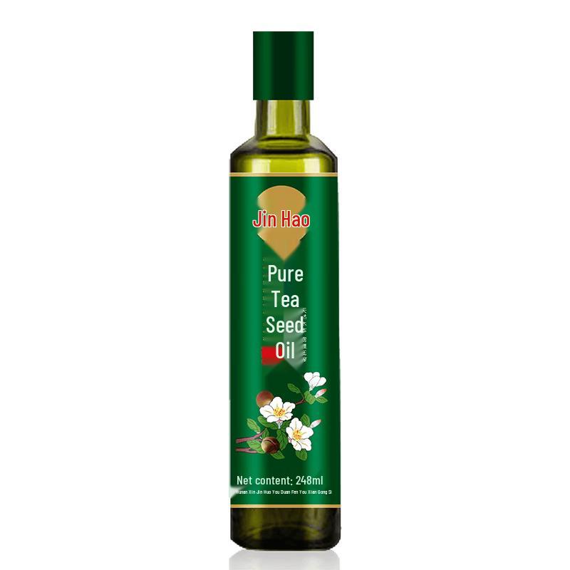 JINHAO Pure Camellia Oil, First-Grade Cold-Pressed