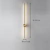 Fumi  Contemporary Long Strip Wall Lamp,  Led  Minimalist Indoor Wall Light For Indoor Living Room Bedroom,dining Room,bathroom