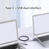 Universal USB +Type C Flexible Extension Cable for PC to PC Wide Operating Systems Data Sync USB2.0/USB3.0 Optional