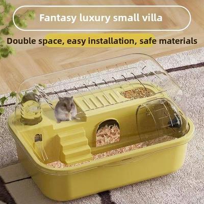 Hamsterkäfig, Supergroße Luxusvilla, Goldfaden-Bärenkäfig, Supergroßer Platz, Hamsterkäfig, Haustierbedarf