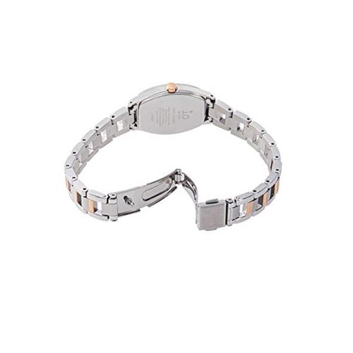 [Orient] iO RN-WG0010A Women's Solar Watch - White Dial, Pink Band