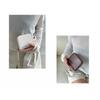 Korean Ins Style Fashionable Women's Short Square Bag Simple Chain Cross-body High-end Card Change Purse