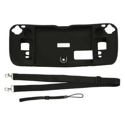 Spielschutzhülle Silikon Kratzfest Rutschfest Schutzhülle mit Lanyard für Steam Deck