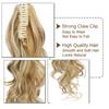 Claw Clip In Ponytail Extension Synthetic Hairpiece Curly Wavy Hair Extension 15 Inch Long Ponytail Hairpieces For Women Girl