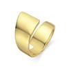 Ring - LUXENTER - Firiel - 18 Carat Yellow Gold - 20.8 Mm - Woman