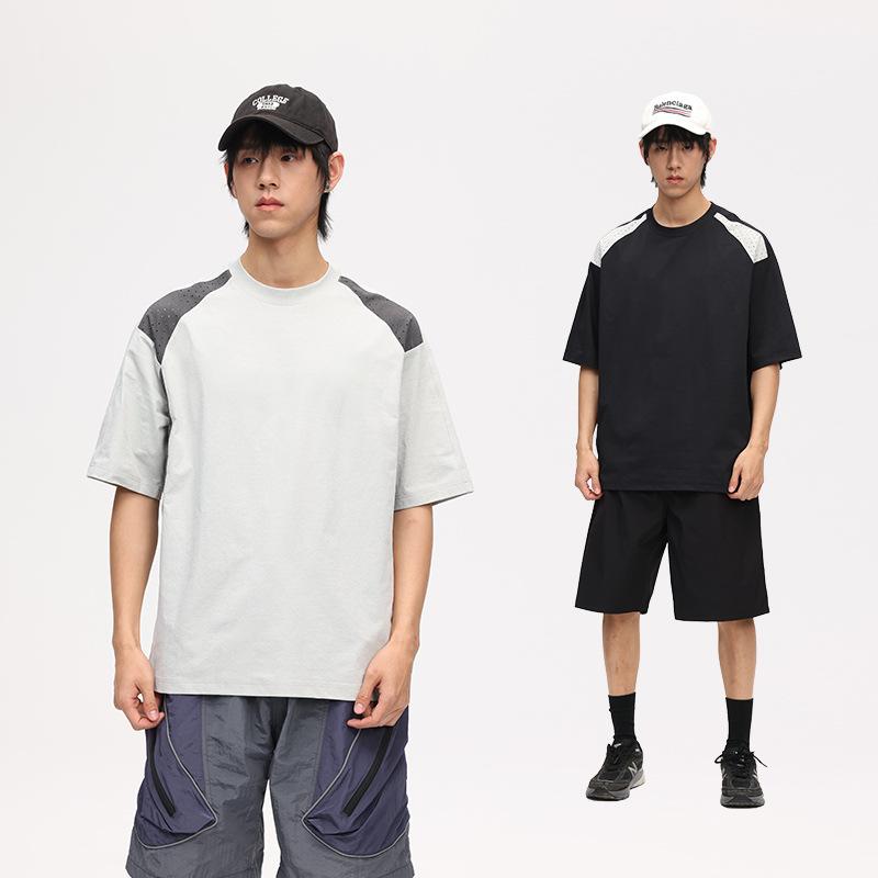 Short-Sleeve T-Shirt Trendy Brand Men's Sophisticated Quick-Dry Casual Loose-Fit Men's Top