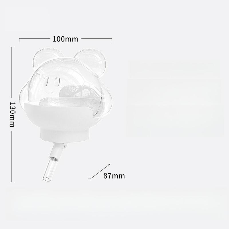 Hamster Water Dispenser Magnetic Wall Mounted Water Bottle Rabbit Dutch Pig Water Dispenser Pet Supplies Water Bottle