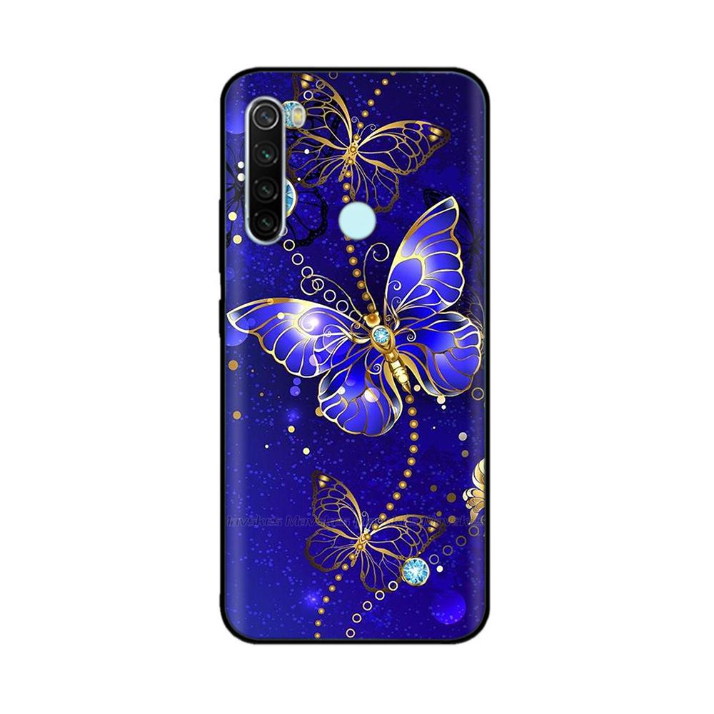 Per Xiaomi Redmi Note 8T Custodia Fantasia Protezione Completa Morbido Silicone Liquido Cover Cartone Animato per Redmi Note 8T Note8T Guscio Fundas
