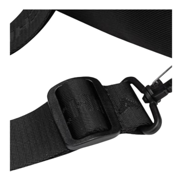 New Anta Fabric Sling Bag Unisex Basic Black 192527131-1