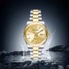 Męski zegarek kwarcowy biznesowy świecący w ciemności wodoodporny męski zegarek butikowy