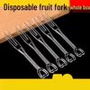 Disposable Transparent Plastic Fruit Picks