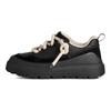 UGG Heritage Leather Fashion Simple Non-Slip Low-Top Casual Shoes Unisex Casual Shoes Black 1170910-BBLC