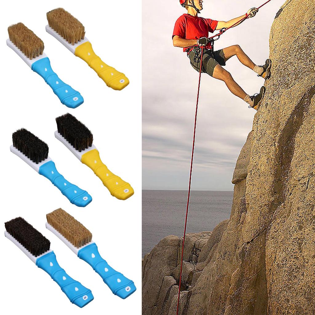 Boar Hair Brush Bouldering Brush Brushing Clearing Tool Boulder Brush Rock Climbing Brush Natural Cleaner Cleaning Tools