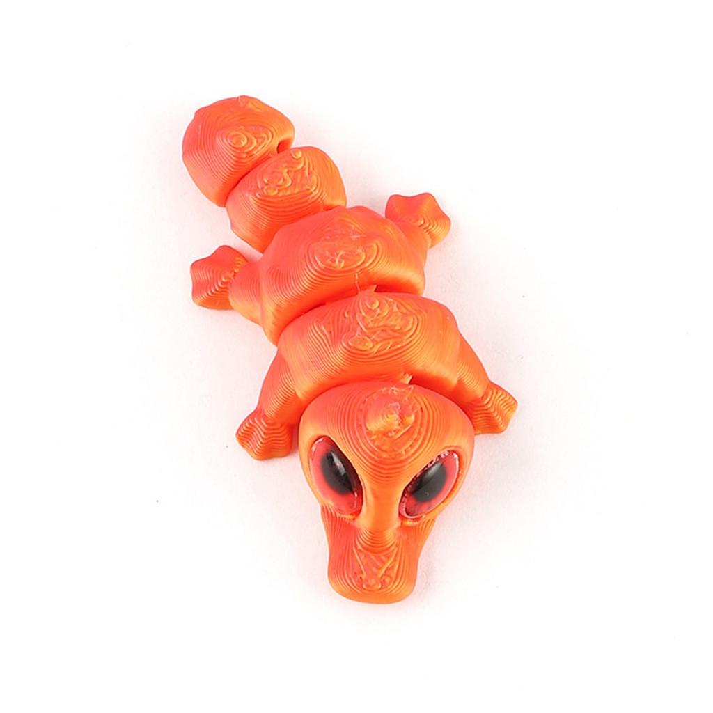 3D Printed Multi-color Real Eyes Movable Eyeballs Gradient Hand-made Model Animal