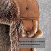Gorro de Esquí Grueso para Hombre: Estilo Lei Feng de Otoño/Invierno, Protección para las Orejas, a Prueba de Frío, Algodón, para Ciclismo al Aire Libre