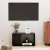 Day and Night - Day and Night TV Cabinet Black Plywood 60x24x32 Cm