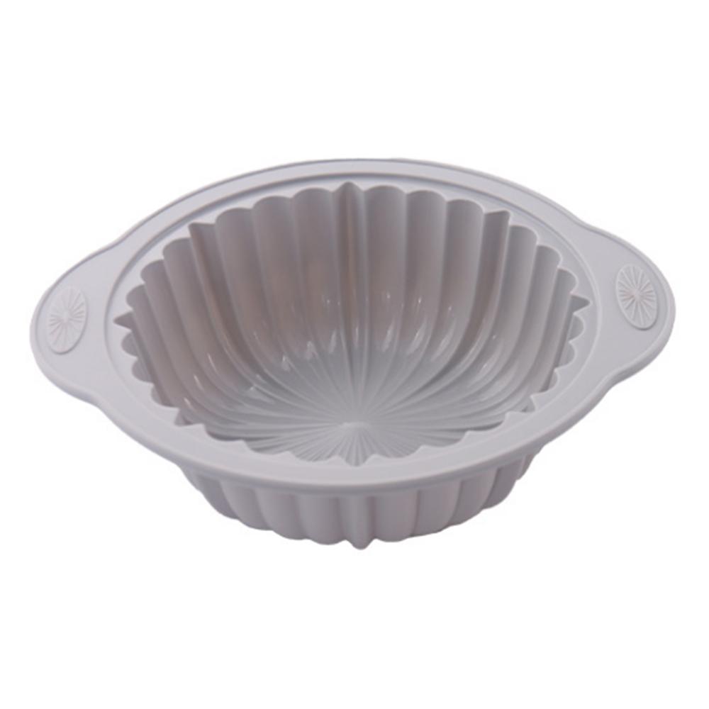 

Large Silicone Cake Mold Heat Resistant Baking Pan Anti Scald Cooking Tray for Oven (No FDA)