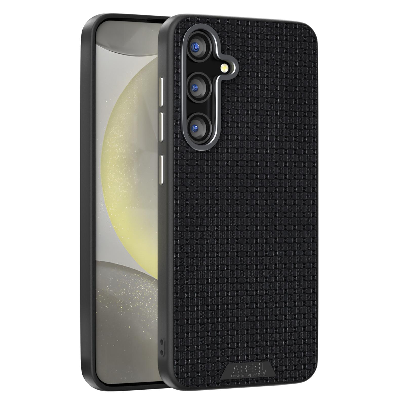 

ABEEL For Samsung Galaxy S24 FE Case Compatible with MagSafe Textured Micro-Embossing Back Cover Black