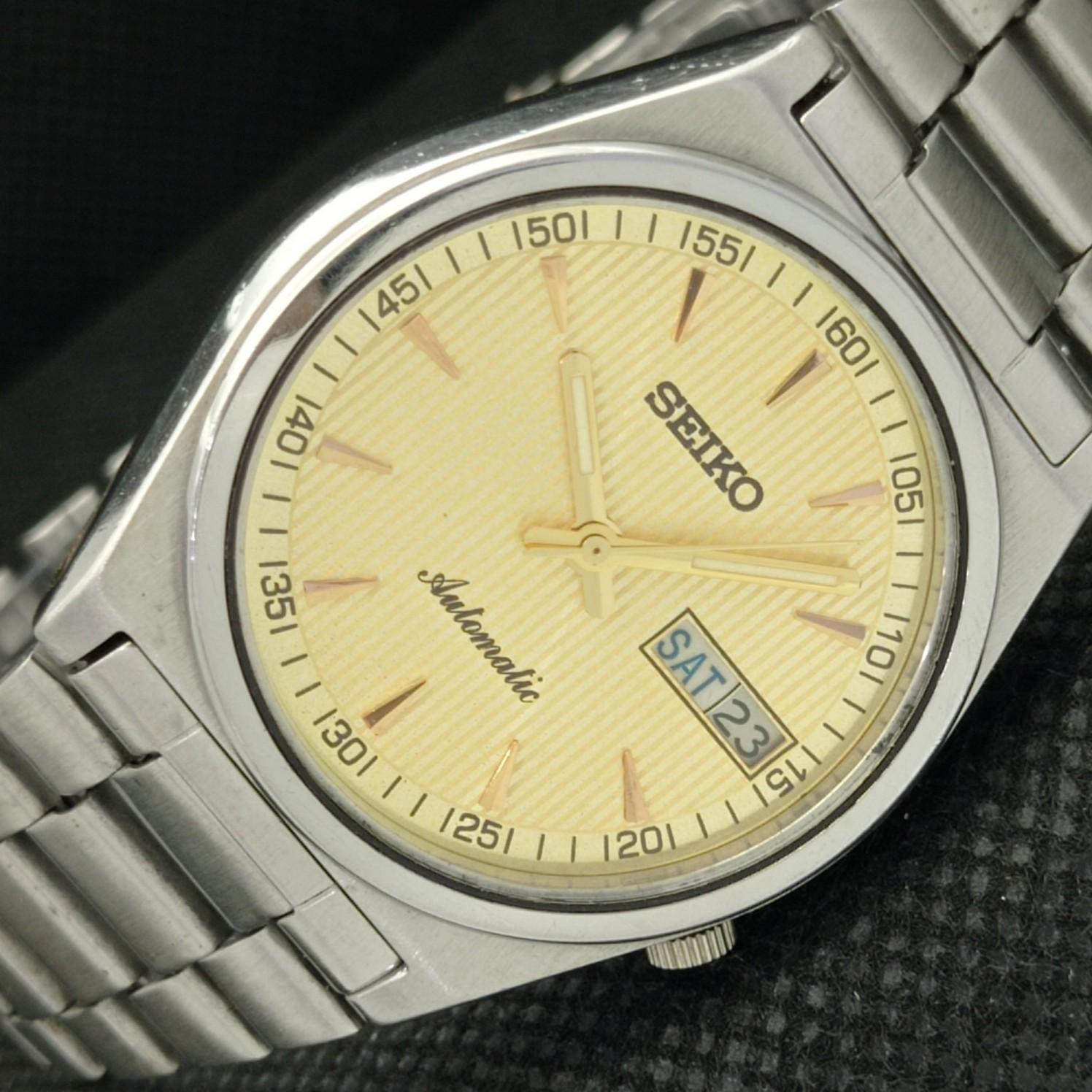 

Б/У винтажные часы SEIKO 5 AUTO 7009A JAPAN MENS D/D GOLDEN WATCH 608a-a315115-2 SKU608a-a315115