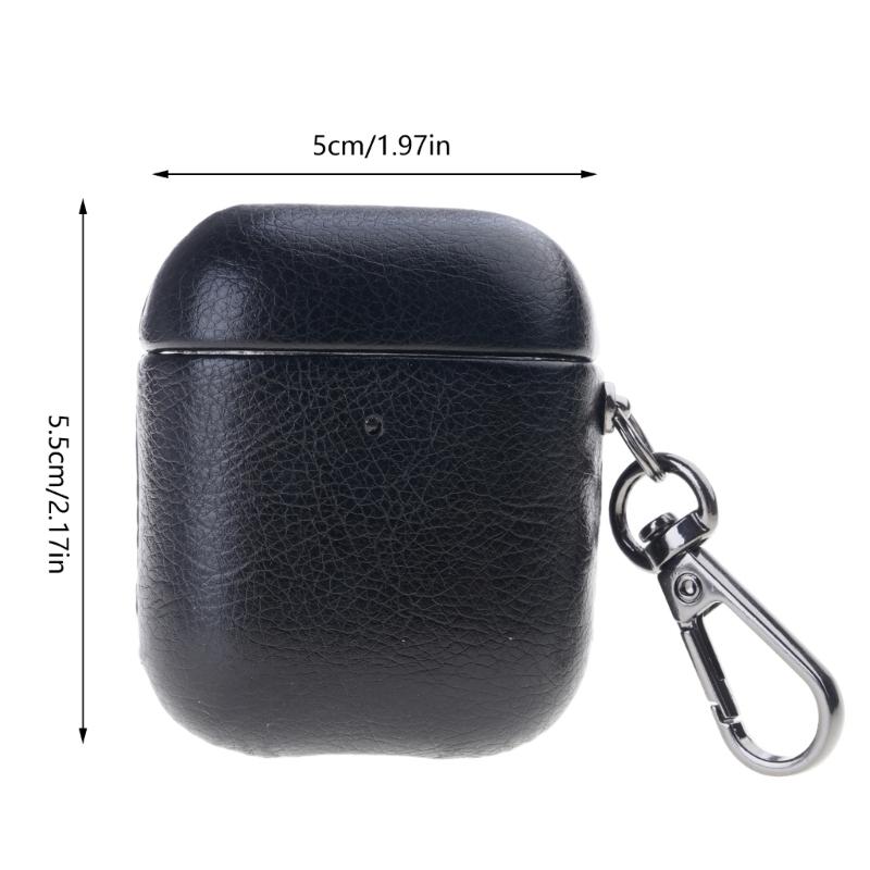 Full Coverage Leather Texture Protective Case For Pods 1 2 3 4 and More Models Anti Slip and Precise Button Cutouts