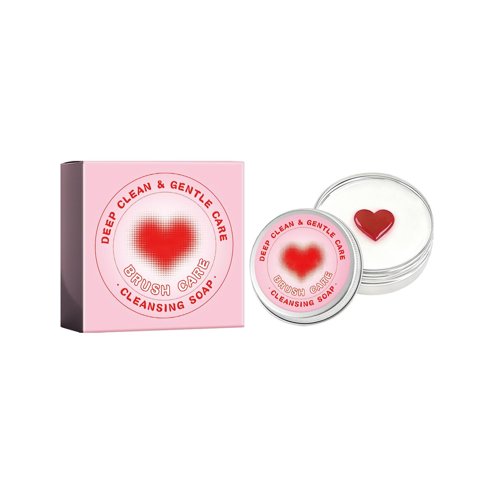 

Makeup Brush Cleaning Soap Is A Cleaner Specially Designed For Makeup Tools. It Has A Remarkable Cleaning Effect And Is Easy To Rinse. One Size розовый