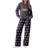 Women's Halloween Print Hoodie and Jogger Pants Set, Round Neck Loose Fit Casual Sweatsuit