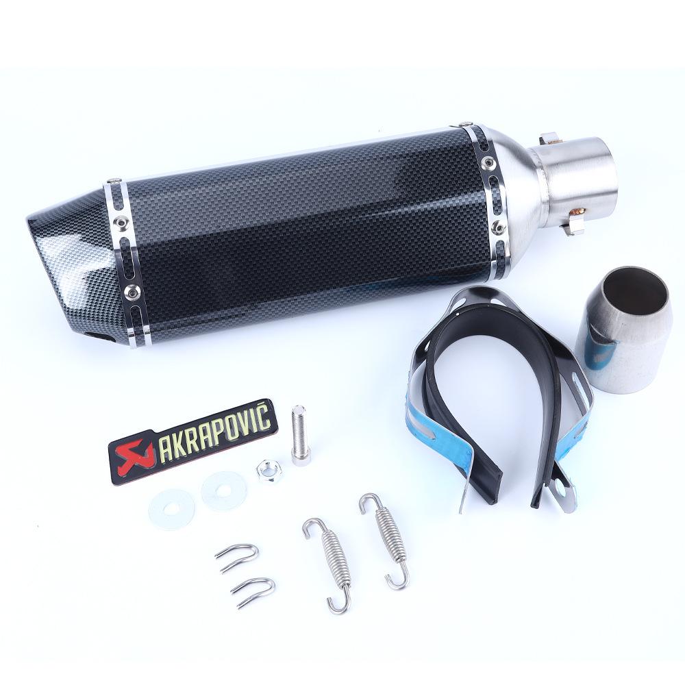 Kawasaki Fuxi Hexagonal Universal Racing Exhaust for Huanglong 600 Scorpio Motorcycle