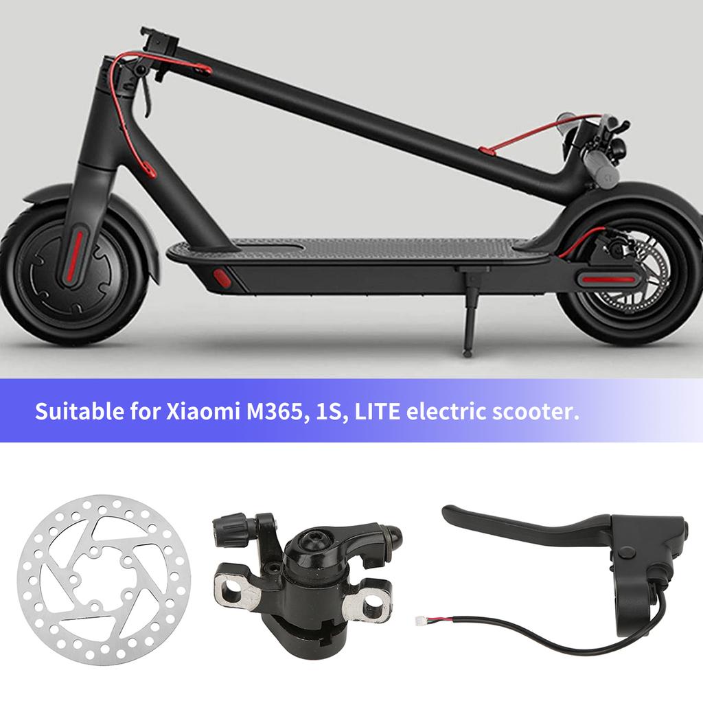 Electric Scooter 110mm Disc Brake Rotor Set with Brake Line Handle for Xiaomi M365 Pro