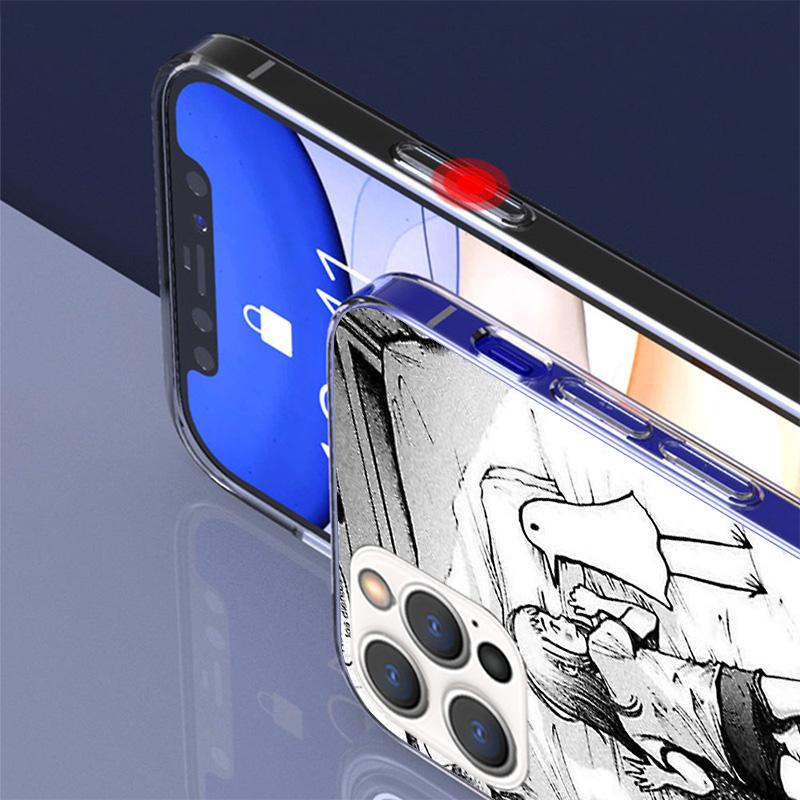 Oyasumi Punpun Phone Case For iPhone 17 Air 16 15 Pro Max 14 Plus 13 Mini 12 11 Cover 7 8 SE Silicone Shell Print Fundas 17 Air