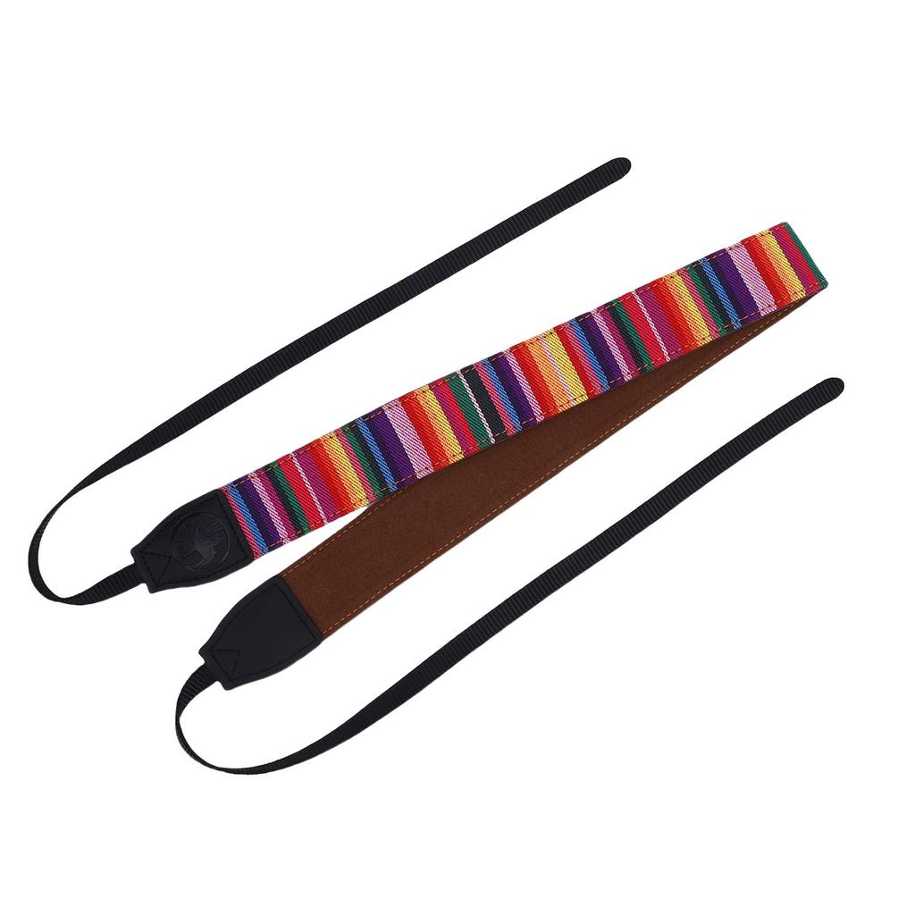 Nylon Camera Strap Vintage Ethnic Style Comfortable Camera Neck Shoulder Strap for DSLR and Mirrorless Cameras Accessories