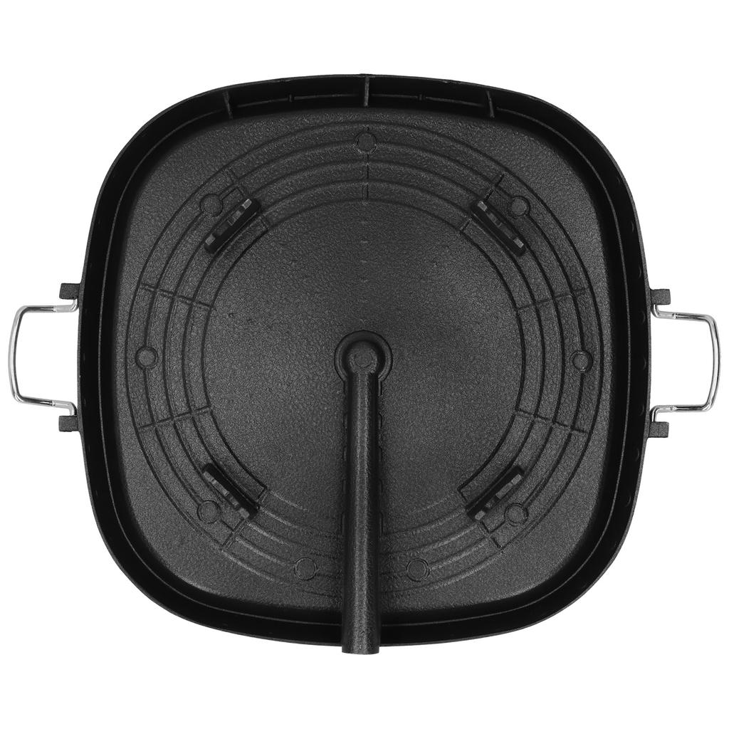 NonStick Square BBQ Plate Grill Pan Baking Tray Outdoor Supplies Kitchen Accessories