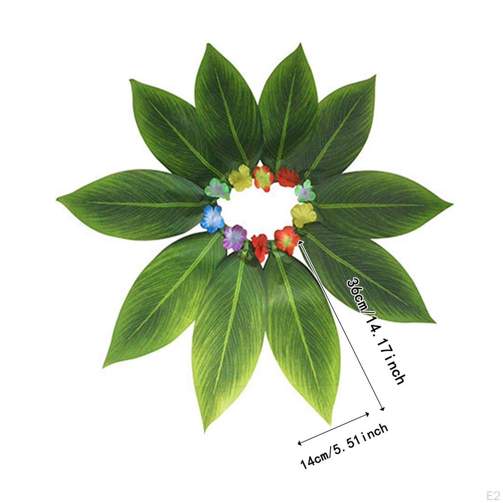 Grass Skirt Hawaiian Flower Design for Themed Parties And Event Decor