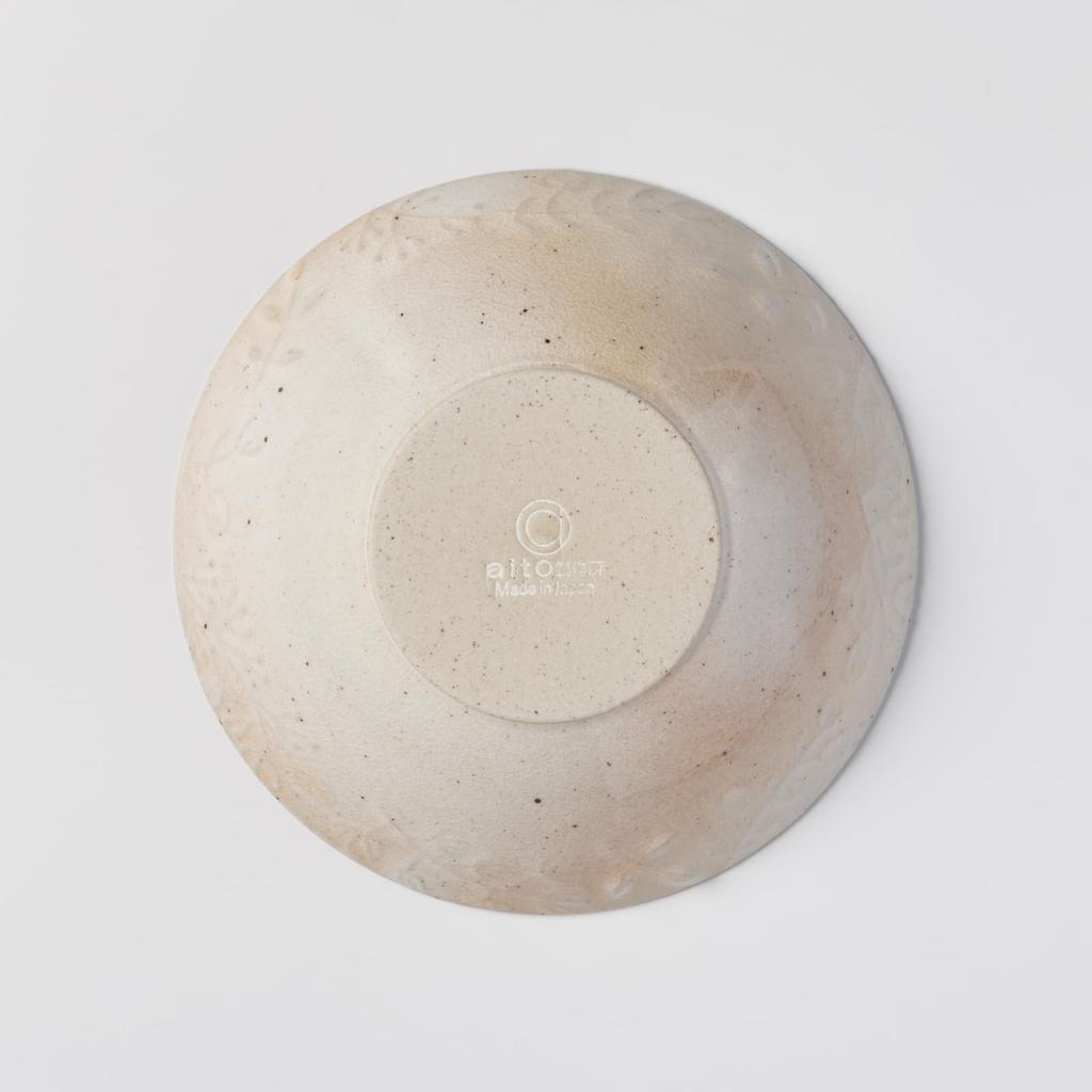 Aito Seisakusho Salad Microwave and Dishwasher Seto Made In Product Number 111232 "Ha Gohonte" Bowl, Safe, White, Approx. 14cm, Ware, Japan,