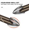 Four-Edged Cross Tile Drill Bits Set Anti Slip Hex Shank Hole Opener  Woodworker