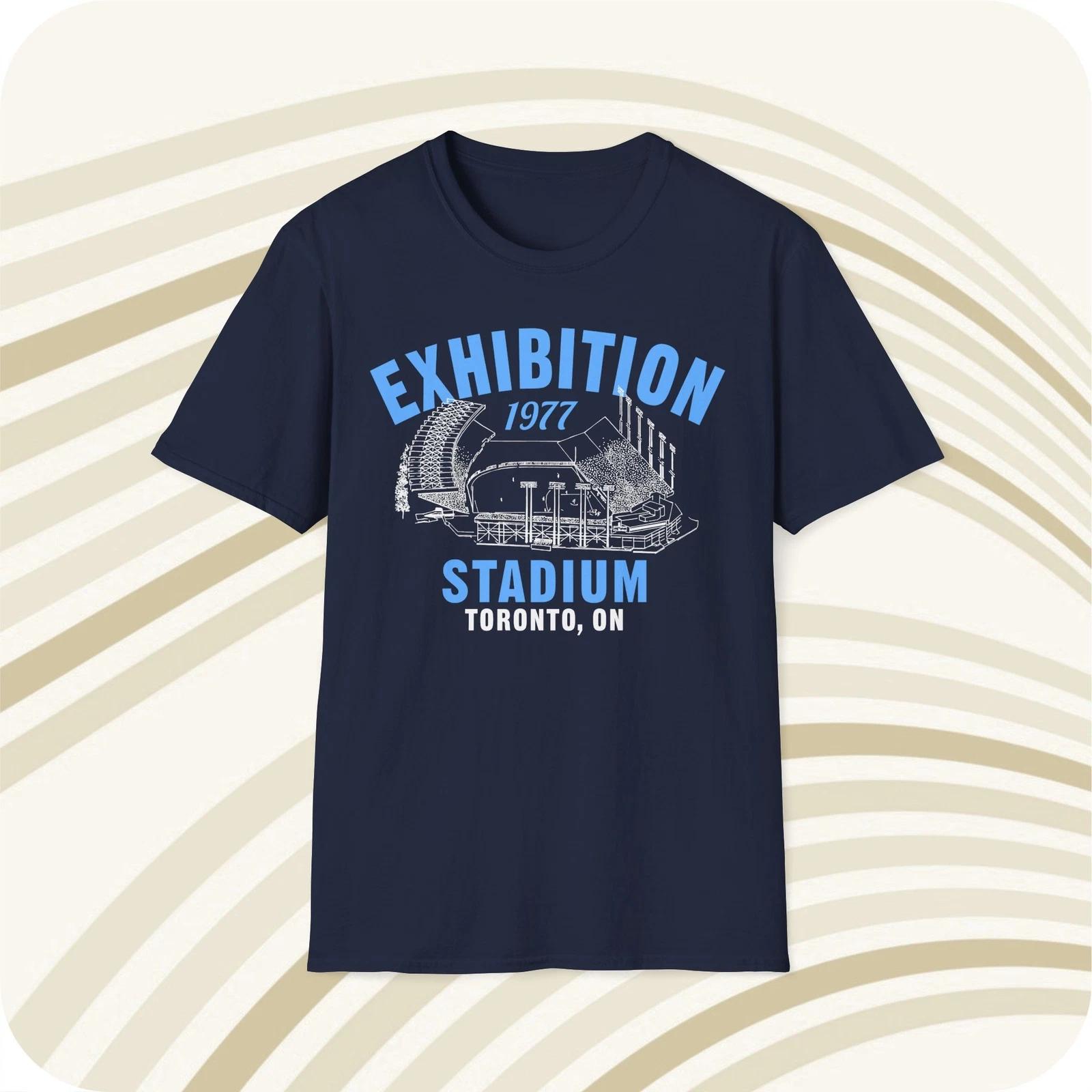 Спортивная футболка с классическим кроем Exhibition Stadium 1977 - Toronto Blue Jays S