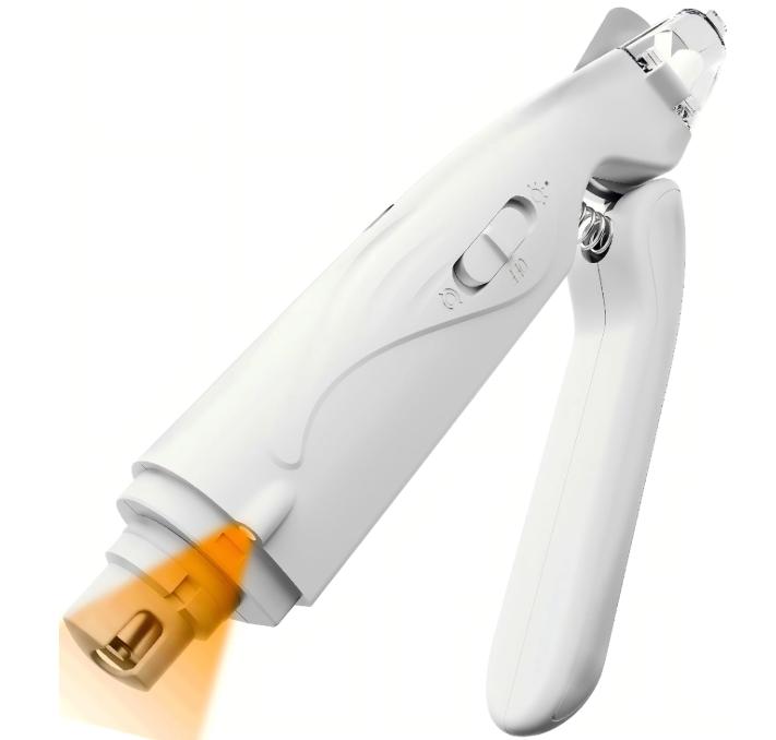 Manufacturer  Price 2 In1 Cat Nail Clipper Grinder Safe Portable Electric Rechargeable Pet Grooming Tool LED Light