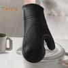 1Pc Baking Gloves Non-slip Anti-scalding Easy Cleaning Convenient Microwave Mitts Bakery Baking Oven Gloves Home Use