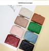 Women's Multifunctional Large Capacity Wallet - Solid Color, Small Diamond Design, Multi-Color Card Holder & Coin Purse for Autumn/Winter